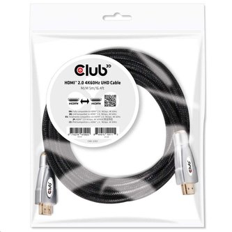 Club3D Kabel HDMI 2.0, High Speed 4K UHD (M/M), 5m