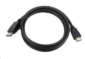 GEMBIRD Kabel propojovací DisplayPort - HDMI 1,8m (M/M)