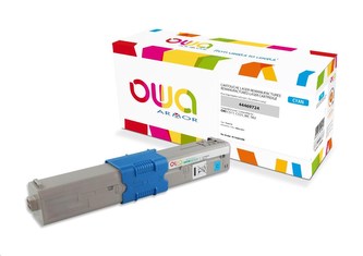 OWA Armor toner pro OKI C511, C531, MC 562, 5000 Stran, 44469724, modrá/cyan