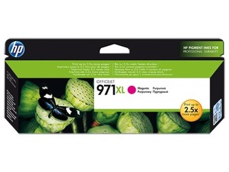 HP 971XL Magenta Ink Cart, 6 600 stran, CN627AE