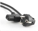GEMBIRD Kábel napájací pravouhlý VDE 220/230V 1,8m
