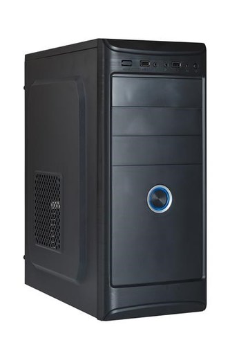 EUROCASE skříň ML X401 EVO black, USB 3.0, 2x audio, bez zdroje