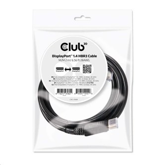 Club3D kábel DisplayPort 1.4 HBR3 8K60Hz (M/M), 2m
