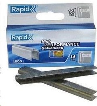 Sponkovacie kliešte - Rapid 36 náplň 14mm, pozink (1000 ks)