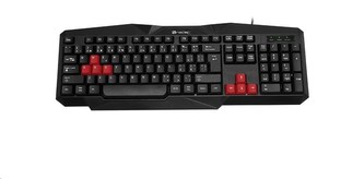 TRACER gaming klávesnice BATTLE HEROES Shinook X, drátová, USB, CZ, černá