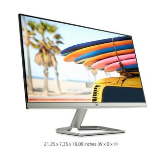 LCD HP IPS Monitor 24fw LED backlight AG; 24\" matný, 1920x1080, 10M:1, 300cd, 5ms,VGA,HDMI,silver-white