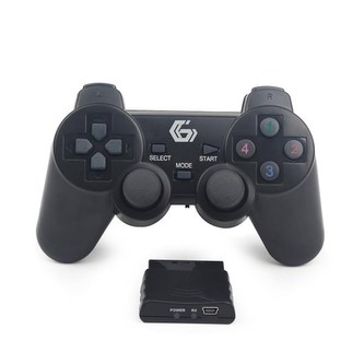 GEMBIRD gamepad JPD-WDV-01, vibračný, bezdrôtový, PC/PS2/PS3, USB