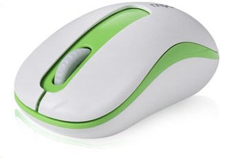 RAPOO myš M10 USB, optická, bezdrátová, 2.4G, zelená