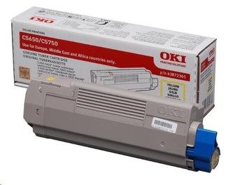 Oki Toner Žlutý do C5650/C5750 (2 000 stránek)