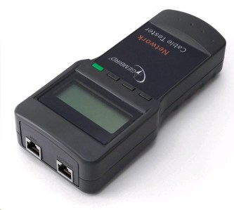 GEMBIRD Zkoušečka kabelů Digital network cable tester (Cat 5E, 6E, coaxial, telephone)