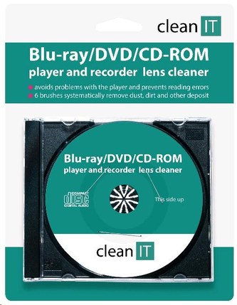 CLEAN IT čistiaci CD pre Blu-ray/DVD/CD-ROM prehrávače (náhrada za CL-32)