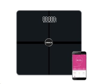 UMAX váha Smart Scale US30HRC múdra osobná váha - bluetooth, maximálna záťaž 180kg UMAX váha Smart Scale US30HRC múdra osobná váha - bluetooth, maximálna záťaž 180kg