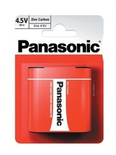 PANASONIC Zinkouhlíkové baterie Red Zinc 3R12RZ/1BP Plochá 4,5V (Blistr 1ks)