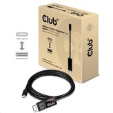 Club3D kábel USB Typ C na DisplayPort 1.4 8K 60 Hz (M/M), 1,8 m