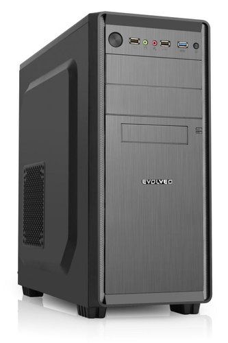 EVOLVEO R05, 500W 80%, PSU, case ATX