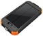 Viking solární outdoorová power banka CHARLIE II 12000mAh, černo-oranžová