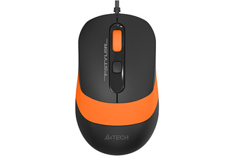 A4tech FM10 FSTYLER, optická myš, USB, oranžová