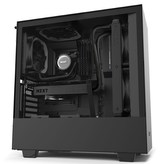 NZXT skříň H510i / ATX / průhledná bočnice / USB 3.0 / USB-C 3.1 / RGB LED / Smart case s intel. funkcemi / černá