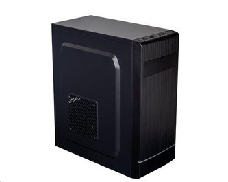 EUROCASE skříň ML X301 EVO black, micro tower, 1x USB 3.0, 2x USB 2.0, bez zdroje