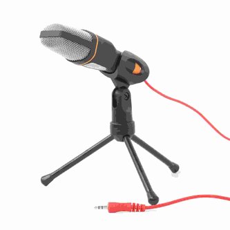 GEMBIRD mikrofón na stôl MIC-D-03, HQ, čierny
