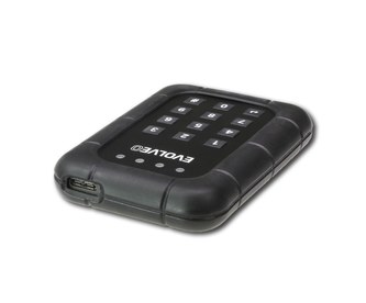 EVOLVEO 2.5\" Encrypt 1, externí rámeček na HDD, USB 3.0
