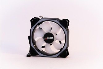 1stCOOL ventilátor AURA RAINBOW ARGB HEXAGON 2, 12 cm