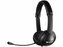 Sandberg náhlavní souprava SAVER s mikrofonem, 3,5 mm jack, stereo, černá