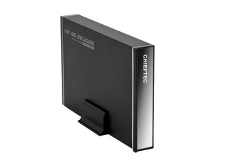 CHIEFTEC externí rámeček na SATA HDD 2,5\" (max. 14.5mm), USB3.0, aluminium