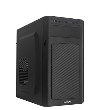 1stCOOL skříň STEP 3 ver.1, micro ATX, AU, USB 2.0, bez zdroje, Black