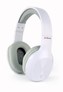 GEMBIRD sluchátka s mikrofonem Miami, Bluetooth, mikrofon, bílá