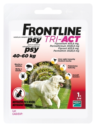 Frontline antip.TRI-ACT Spot-on Dog 6ml XL