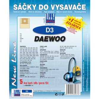 Sáčky do vysavače JOLLY D3
