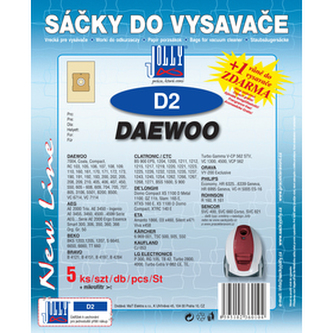Sáčky do vysavače JOLLY D2