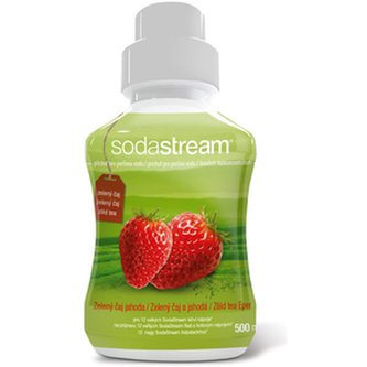 Príchuť SODASTREAM Príchuť ZELENÝ ČAJ - JAHODA