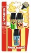 STABILO BOSS MINI Sweet Friends 3 ks Blister zelená žltá modrá