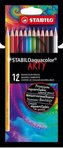 STABILOaquacolor 12 ks Kartónové Pouzdro \"ARTY\"
