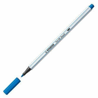 STABILO Pen 68 brush tmavě modrá