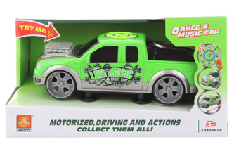 Športové auto tancujúce