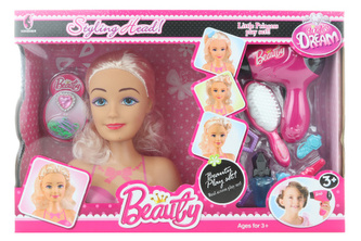 Súprava krásy s česacou hlavou