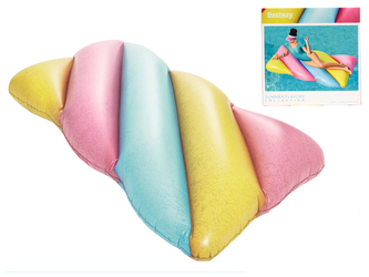 Lehátko nafukovacie farebné 190x105cm max.90kg v krabičke