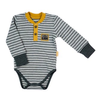 Kojenecké body s dlouhým rukávem Nicol Prince Lion - velikost 74 (6-9m)