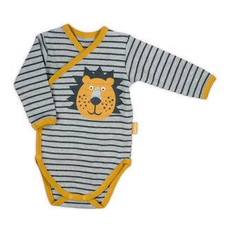 Kojenecké bavlněné celorozepínací body Nicol Prince Lion - velikost 62 (3-6m)