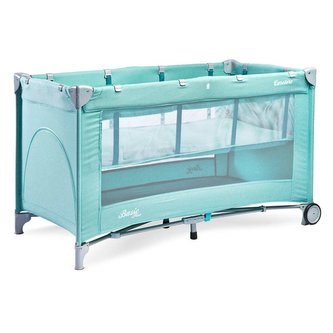 Cestovní postýlka CARETERO Basic Plus 2017 mint