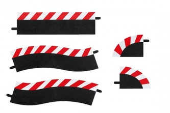 D132/D124 - 20602 Krajnice pro Pit Lane (4ks)