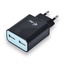 i-tec USB Power Charger 2-Port 2.4A Black
