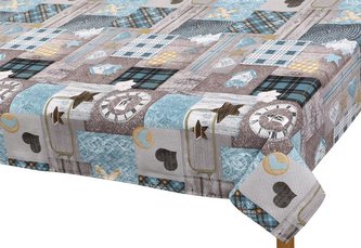 Ubrus  VÁNOCE - vánoční čas - 60x60 cm