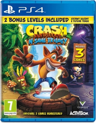 PS4 Crash Bandicoot N.Sane trilógia