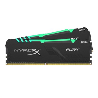 DIMM DDR4 16GB 3466MHz CL16 (Kit of 2) KINGSTON HyperX FURY Black RGB