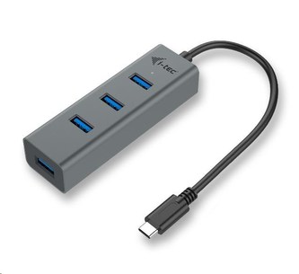iTec USB-C Metal 4-portový HUB