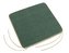 Sedák Adéla hladký - Uni tmavě zelená - 40x40 cm,hladký